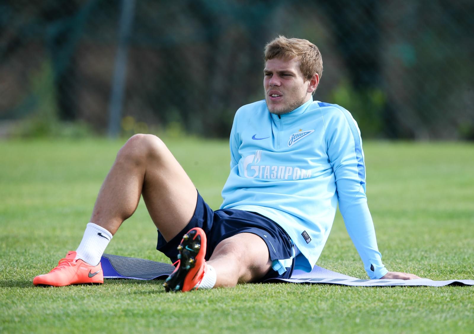 «Газпром»-тренировочный сбор в Фару: 5 февраля, утренняя тренировка