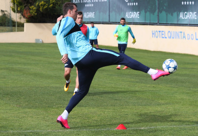 «Газпром»-тренировочный сбор в Фару: 5 февраля, утренняя тренировка