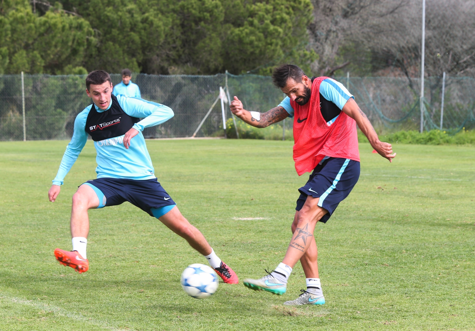 «Газпром»-тренировочный сбор в Фару: 5 февраля, утренняя тренировка
