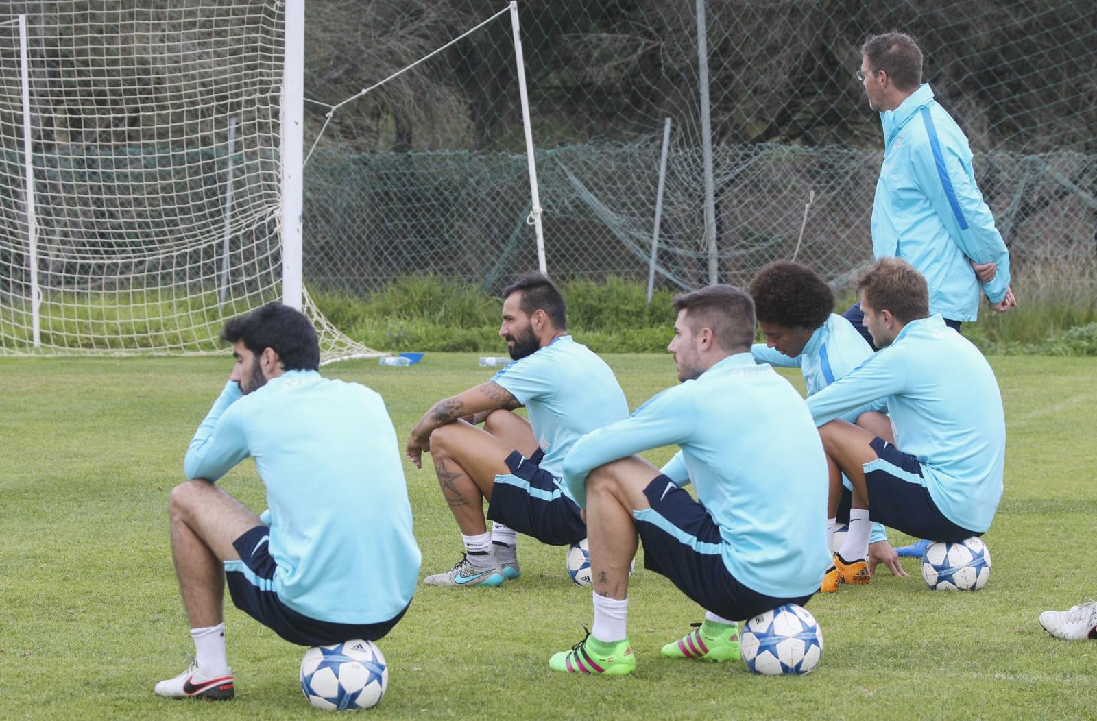 «Газпром»-тренировочный сбор в Фару: 6 февраля, вечерняя тренировка