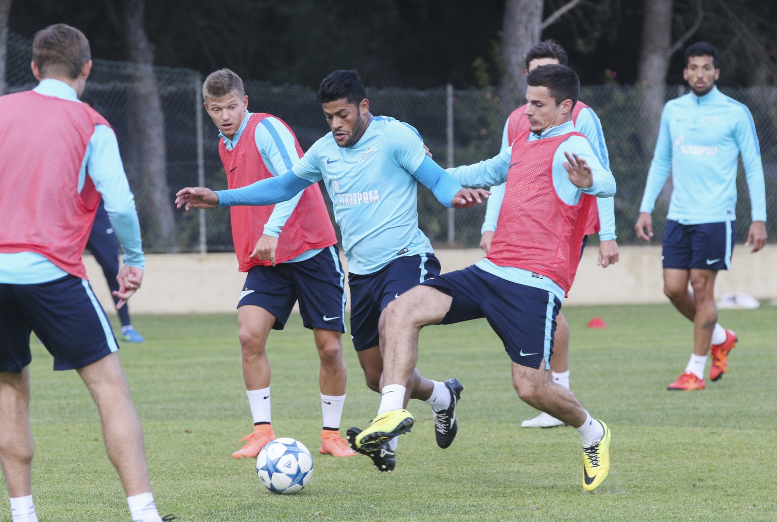 «Газпром»-тренировочный сбор в Фару: 6 февраля, вечерняя тренировка