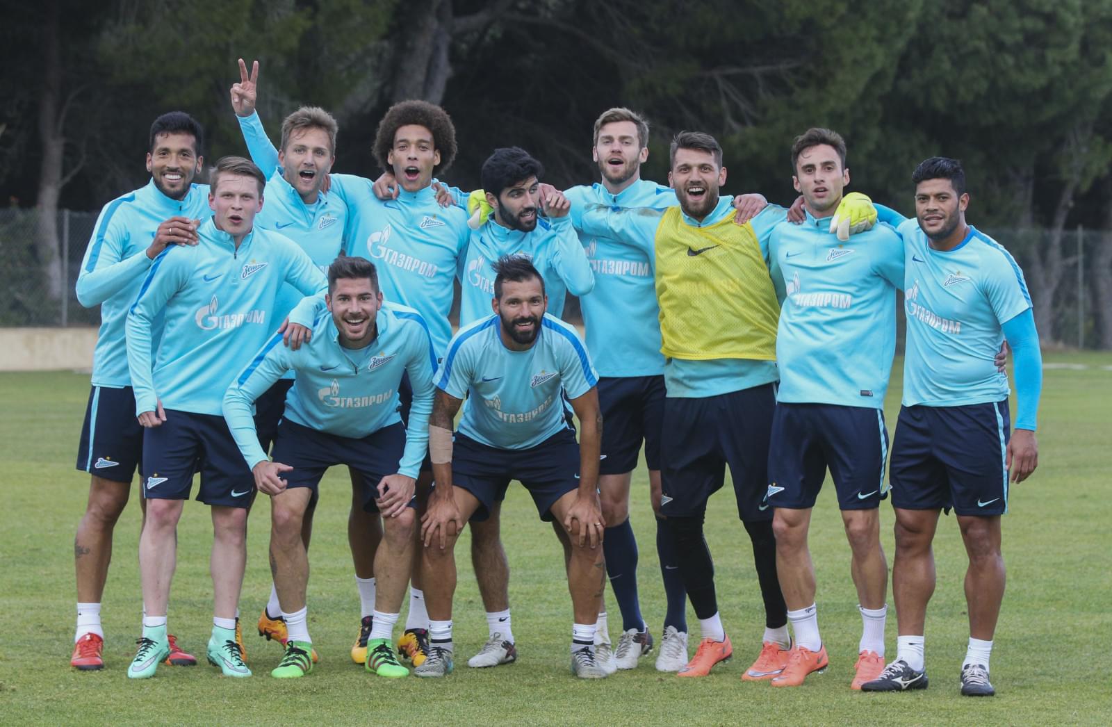 «Газпром»-тренировочный сбор в Фару: 6 февраля, вечерняя тренировка