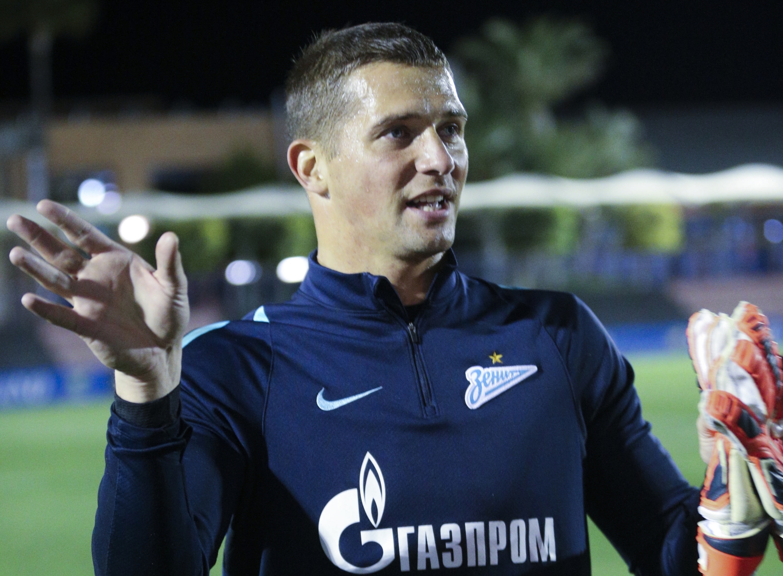 «Газпром»-тренировочный сбор в Испании: 10 февраля, вечерняя тренировка