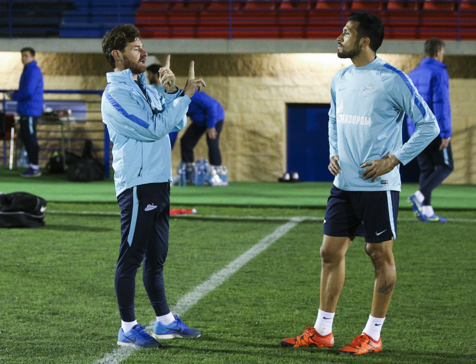 «Газпром»-тренировочный сбор в Испании: 10 февраля, вечерняя тренировка