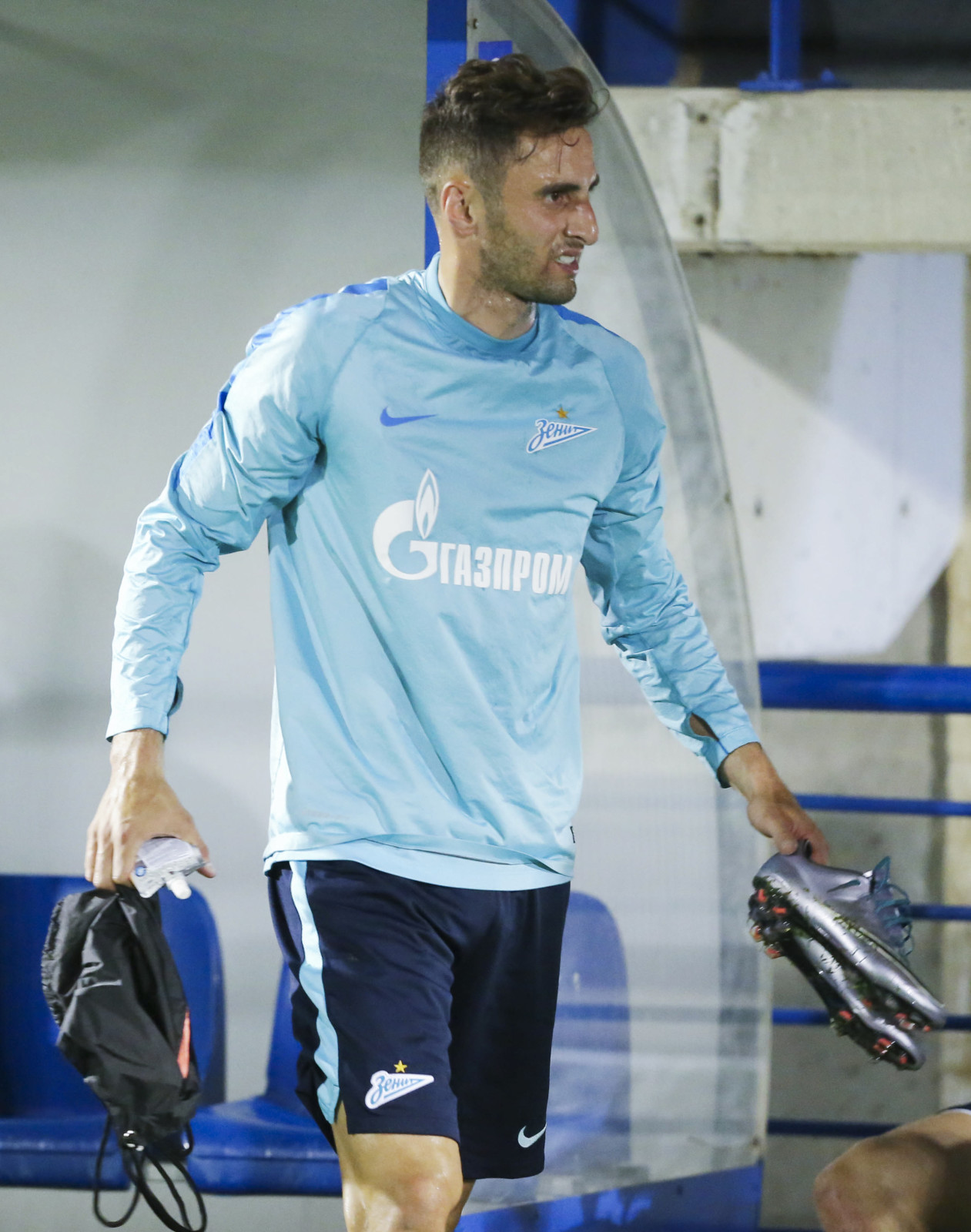 «Газпром»-тренировочный сбор в Испании: 10 февраля, вечерняя тренировка