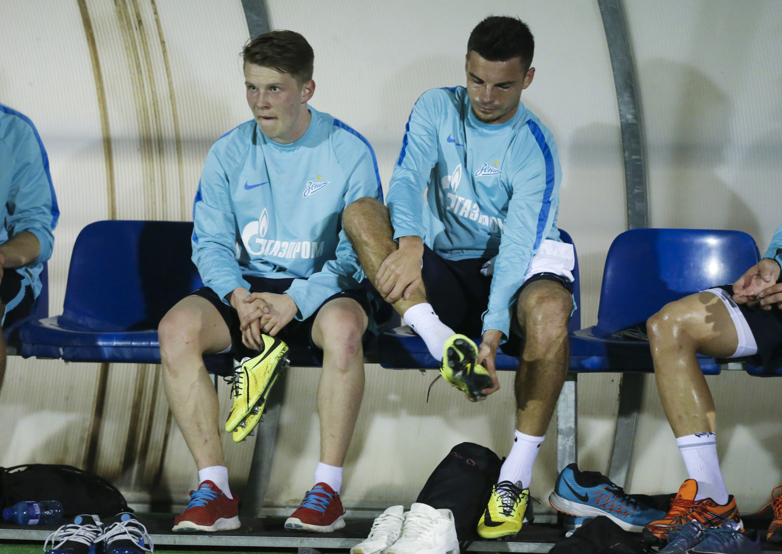 «Газпром»-тренировочный сбор в Испании: 10 февраля, вечерняя тренировка