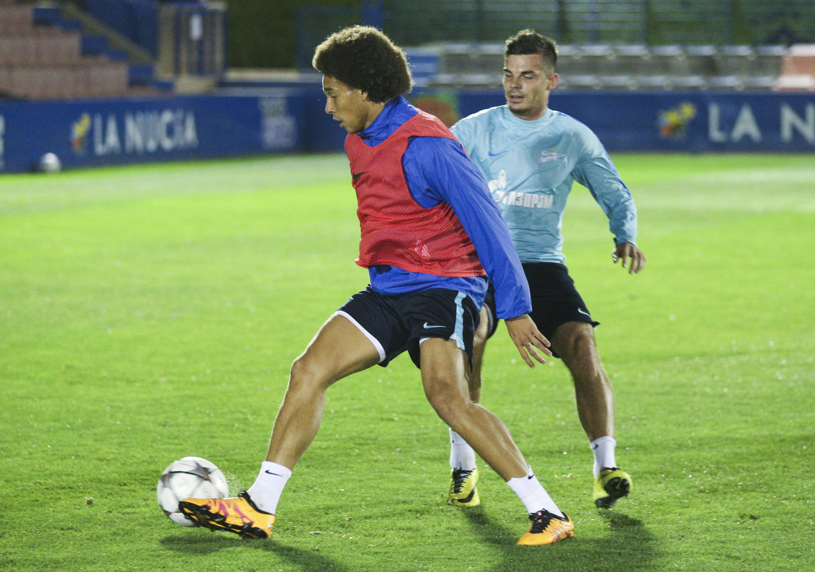 «Газпром»-тренировочный сбор в Испании: 10 февраля, вечерняя тренировка