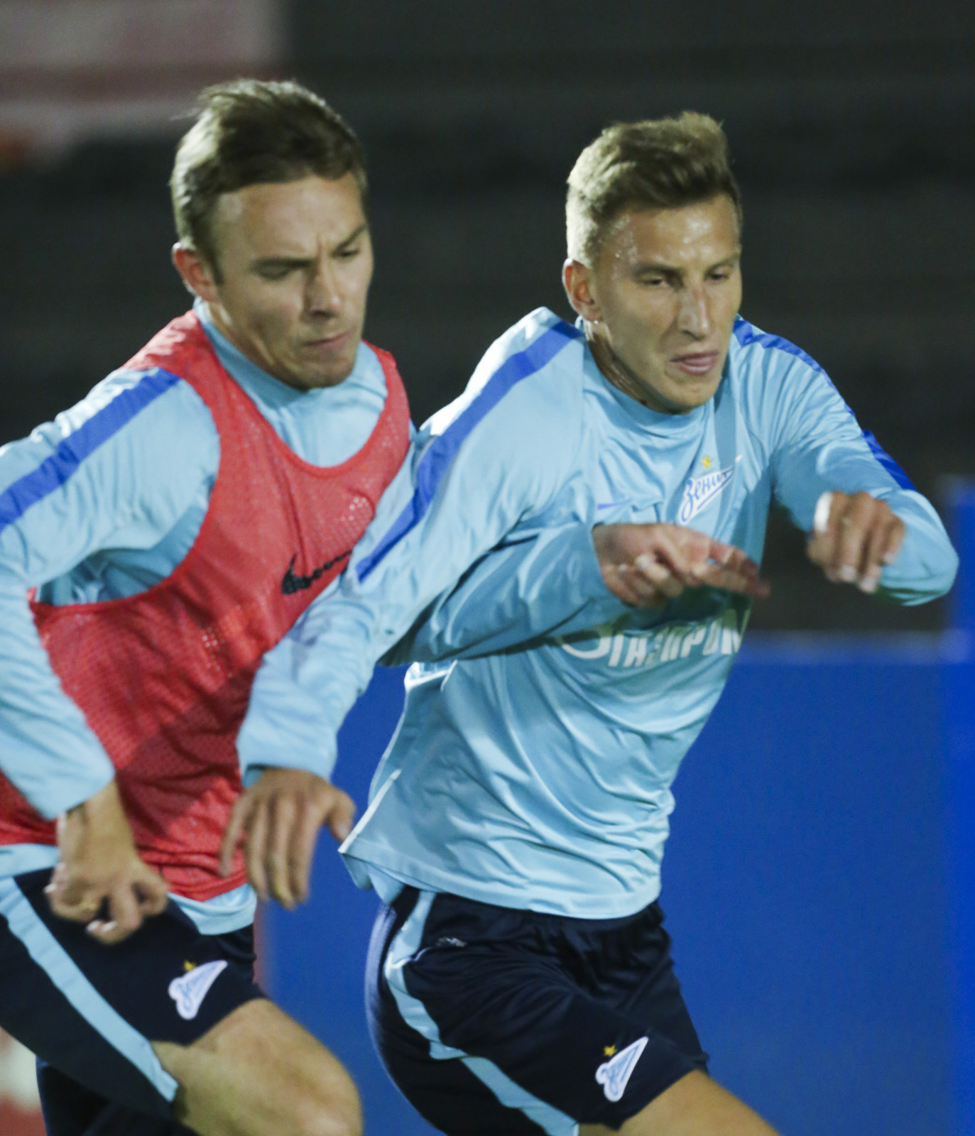 «Газпром»-тренировочный сбор в Испании: 10 февраля, вечерняя тренировка