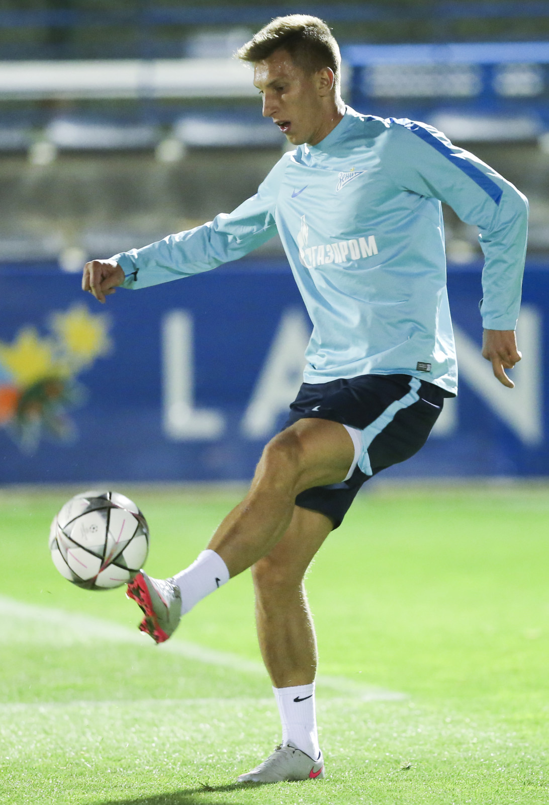 «Газпром»-тренировочный сбор в Испании: 10 февраля, вечерняя тренировка