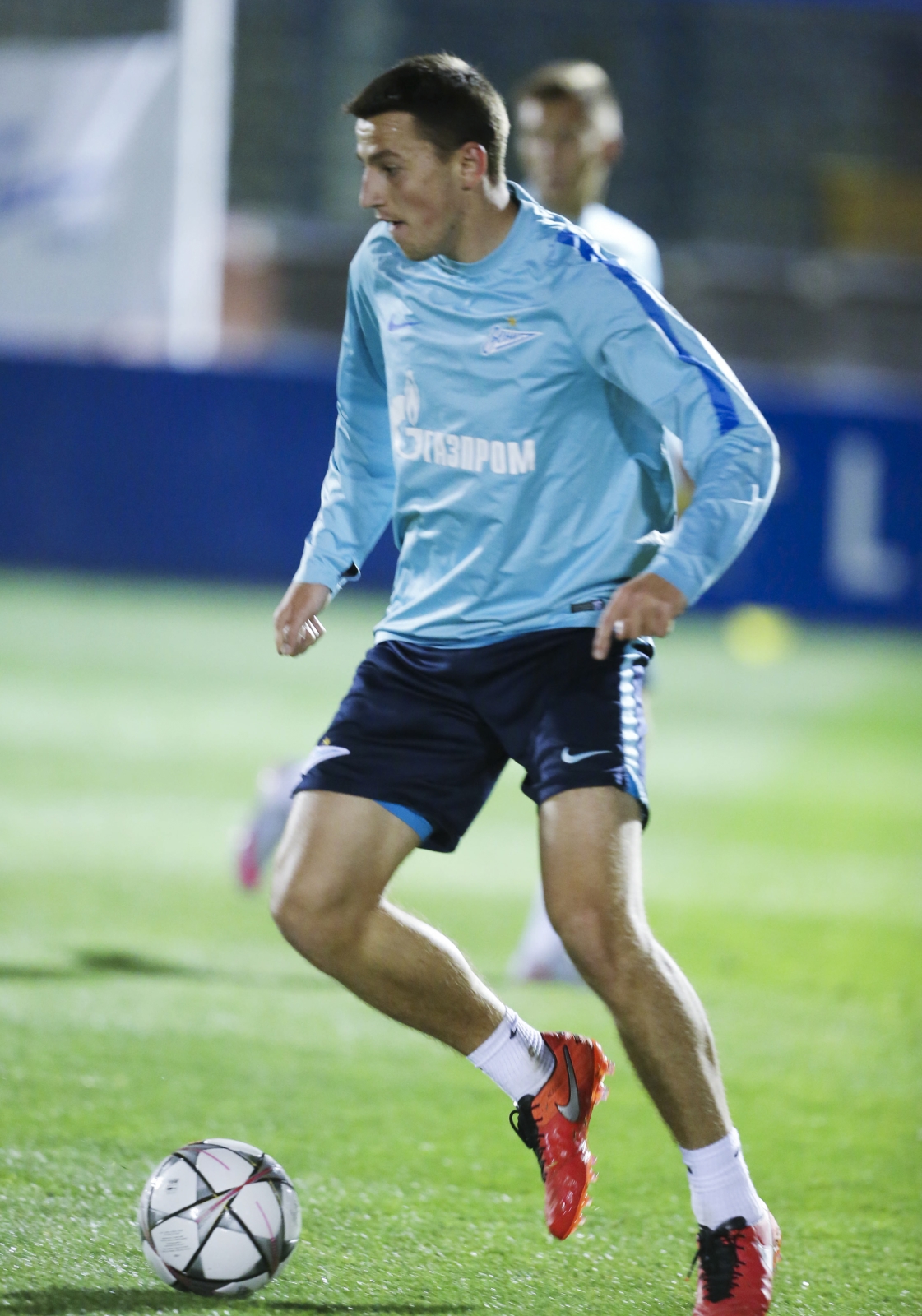 «Газпром»-тренировочный сбор в Испании: 10 февраля, вечерняя тренировка