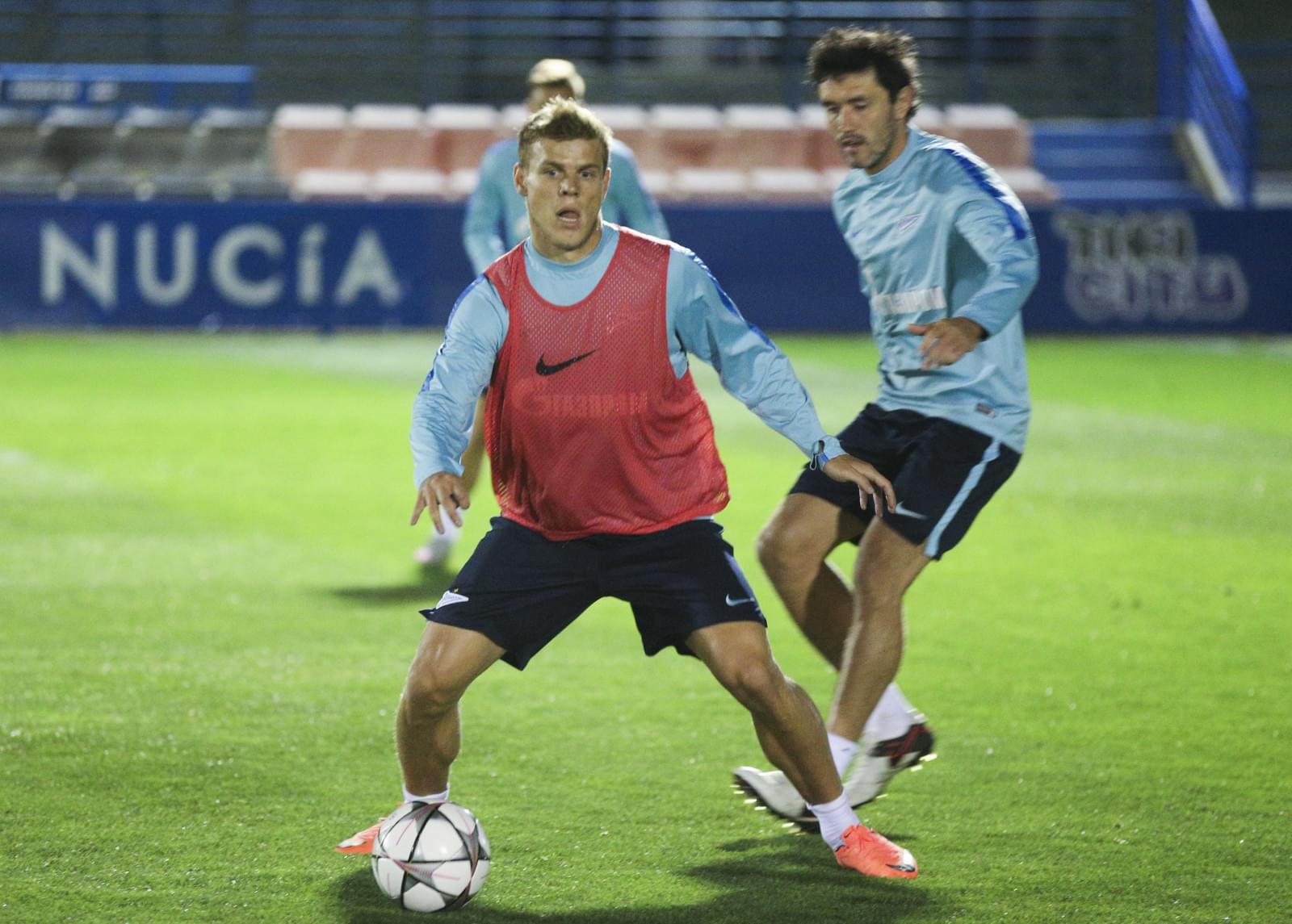 «Газпром»-тренировочный сбор в Испании: 10 февраля, вечерняя тренировка