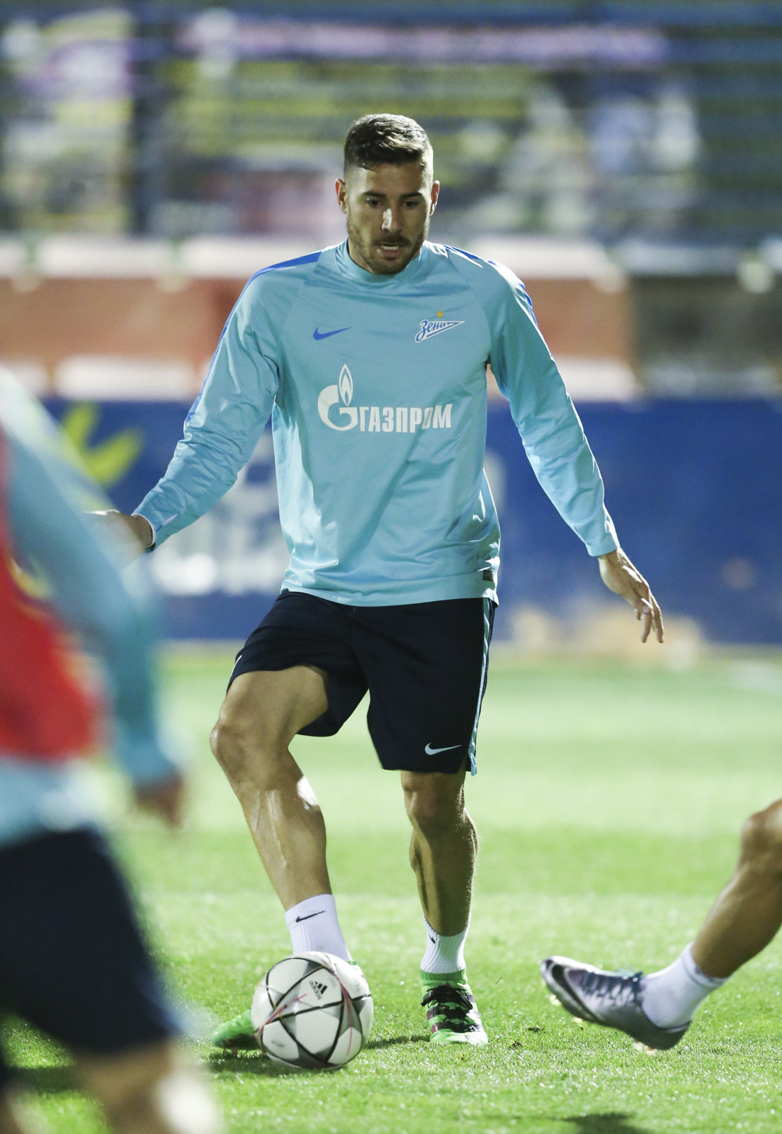 «Газпром»-тренировочный сбор в Испании: 10 февраля, вечерняя тренировка