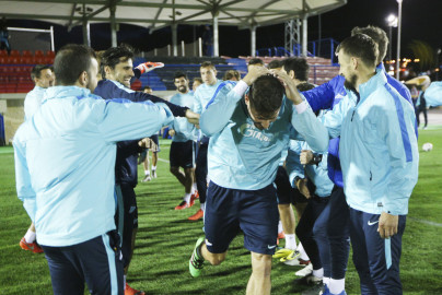 «Газпром»-тренировочный сбор в Испании: 10 февраля, вечерняя тренировка