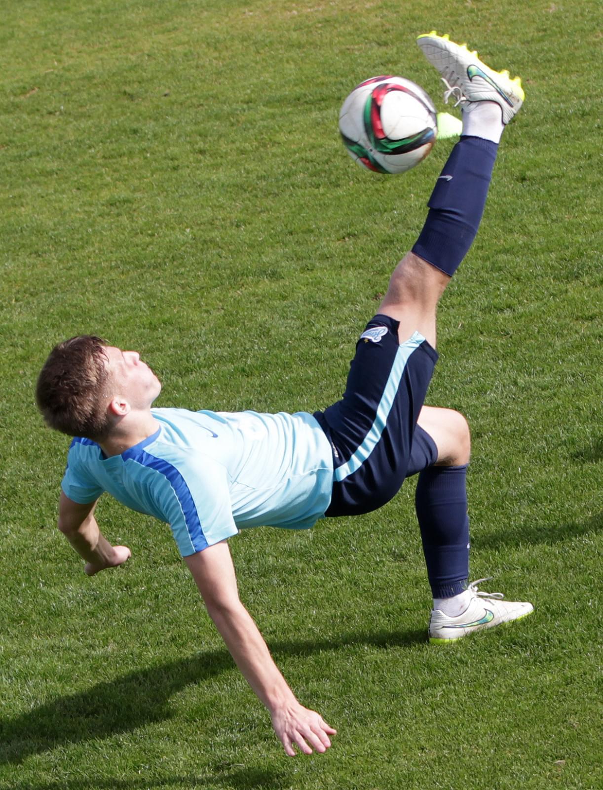 Тренировка молодежного состава «Зенита» на Кипре 13 февраля 2016 года