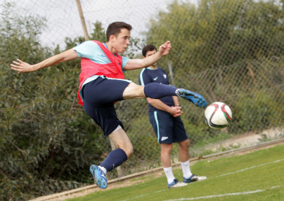 Тренировка молодежного состава «Зенита» на Кипре 13 февраля 2016 года