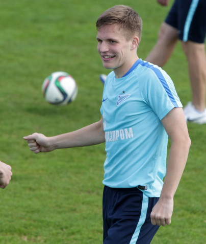 Тренировка молодежного состава «Зенита» на Кипре 13 февраля 2016 года