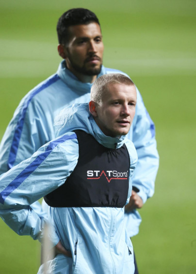 Тренировка «Зенита» перед матчем Лиги Чемпионов УЕФА «Бенфика» — «Зенит»