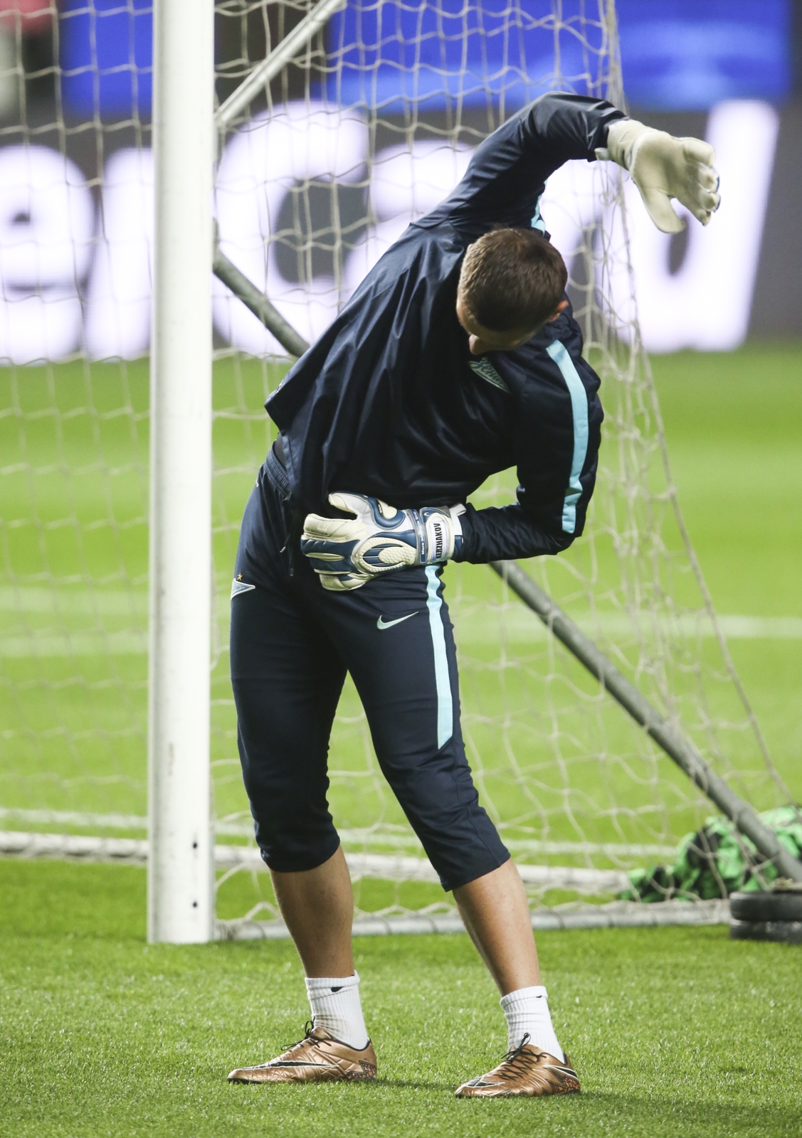 Тренировка «Зенита» перед матчем Лиги Чемпионов УЕФА «Бенфика» — «Зенит»