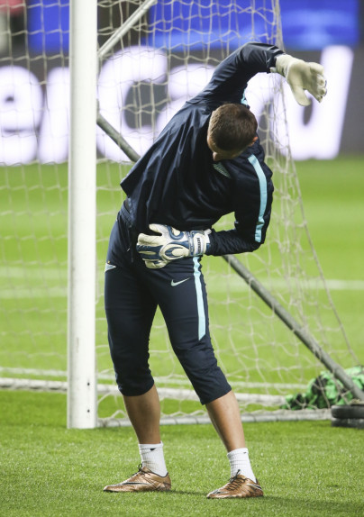 Тренировка «Зенита» перед матчем Лиги Чемпионов УЕФА «Бенфика» — «Зенит»