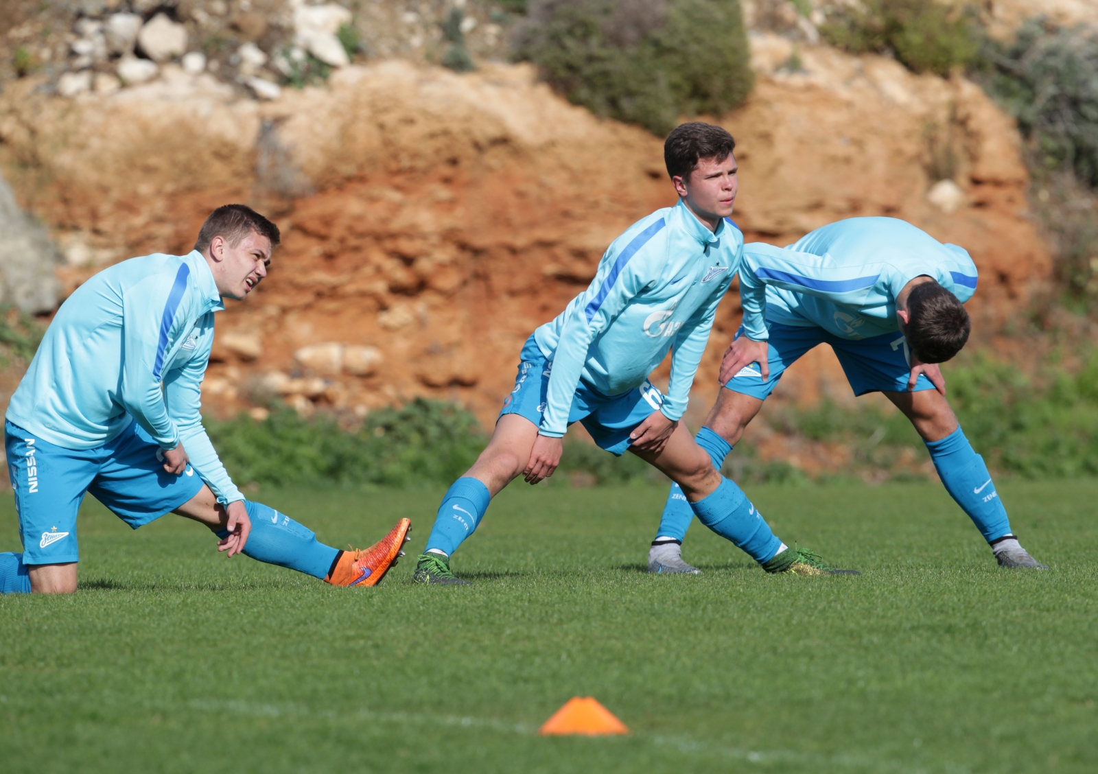 Товарищеский матч на Кипре «Зенит»-м — «Шинник»