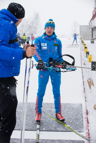Футболисты «Зенита» посетили  учебно-тренировочнй центр по биатлону «Кавголово»