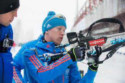 Футболисты «Зенита» посетили  учебно-тренировочнй центр по биатлону «Кавголово»