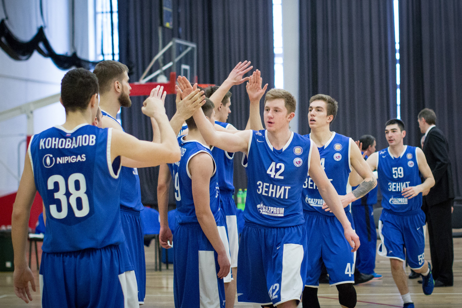 Единая Молодежная Лига ВТБ 2015/2016, «Зенит» — «Енисей»