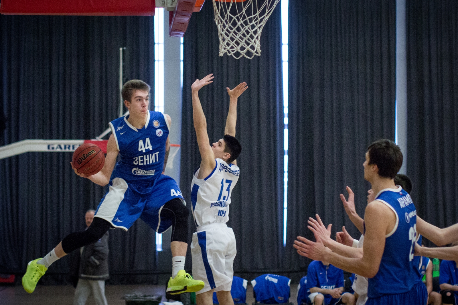 Единая Молодежная Лига ВТБ 2015/2016, «Зенит» — «Енисей»