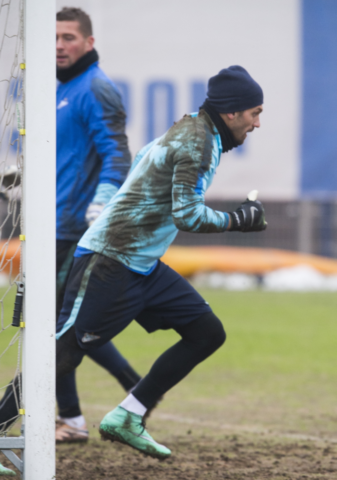 Тренировка «Зенита» перед матчем с «Бенфикой»