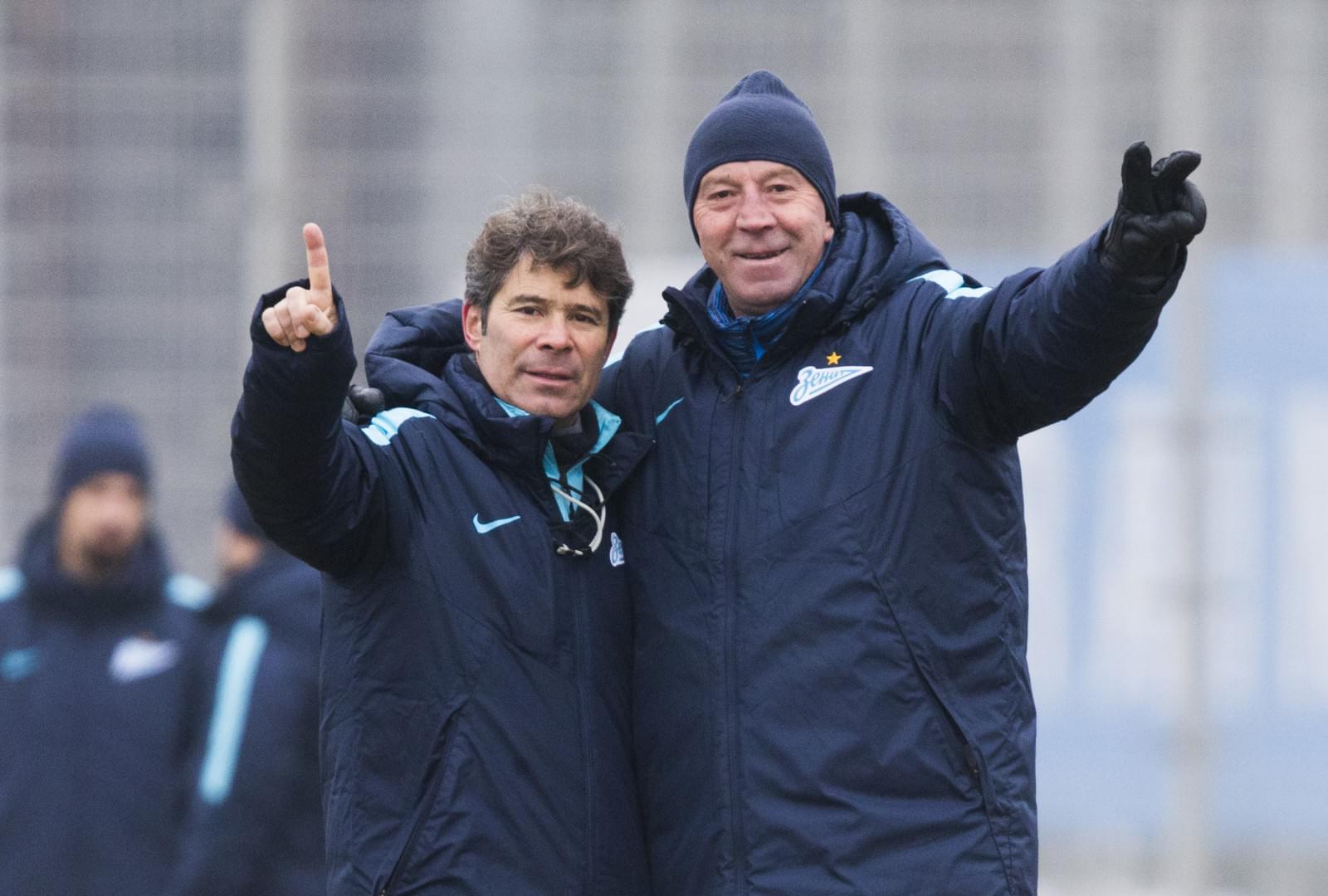 Тренировка «Зенита» перед матчем с «Бенфикой»