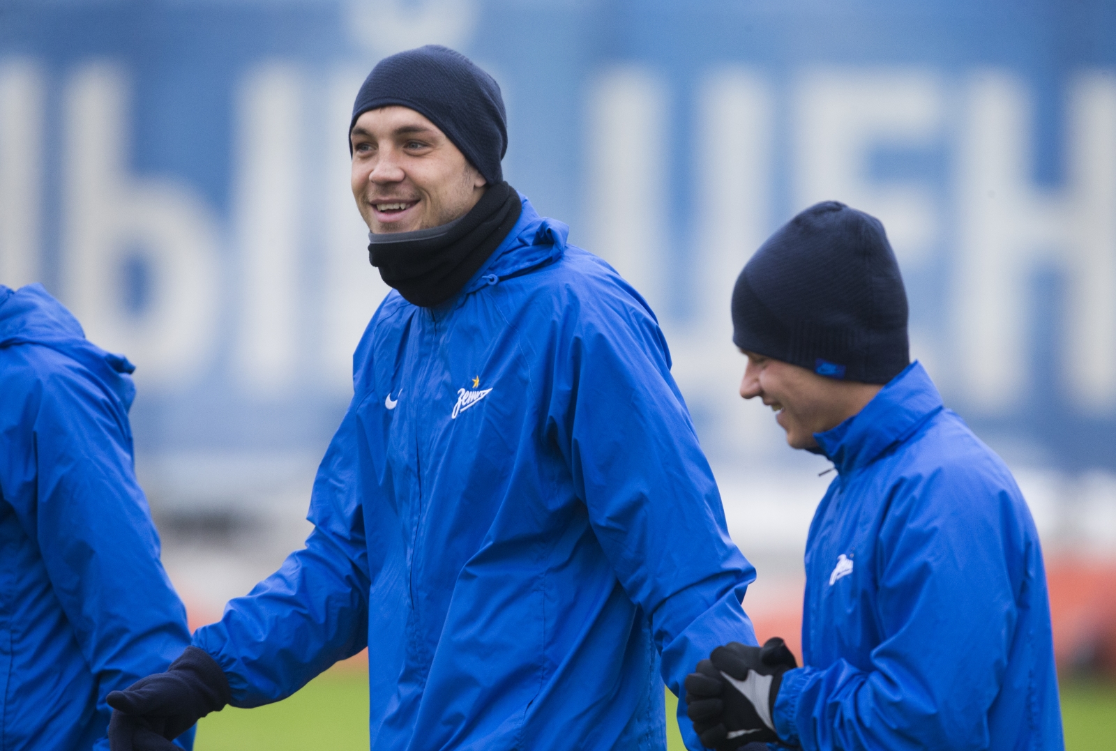 Тренировка «Зенита» перед матчем с «Бенфикой»