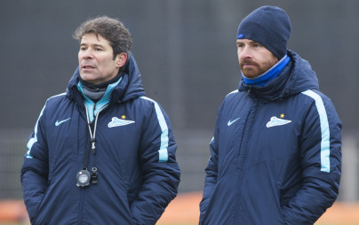 Тренировка «Зенита» перед матчем с «Бенфикой»