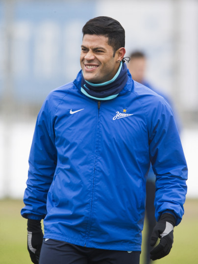 Тренировка «Зенита» перед матчем с «Бенфикой»