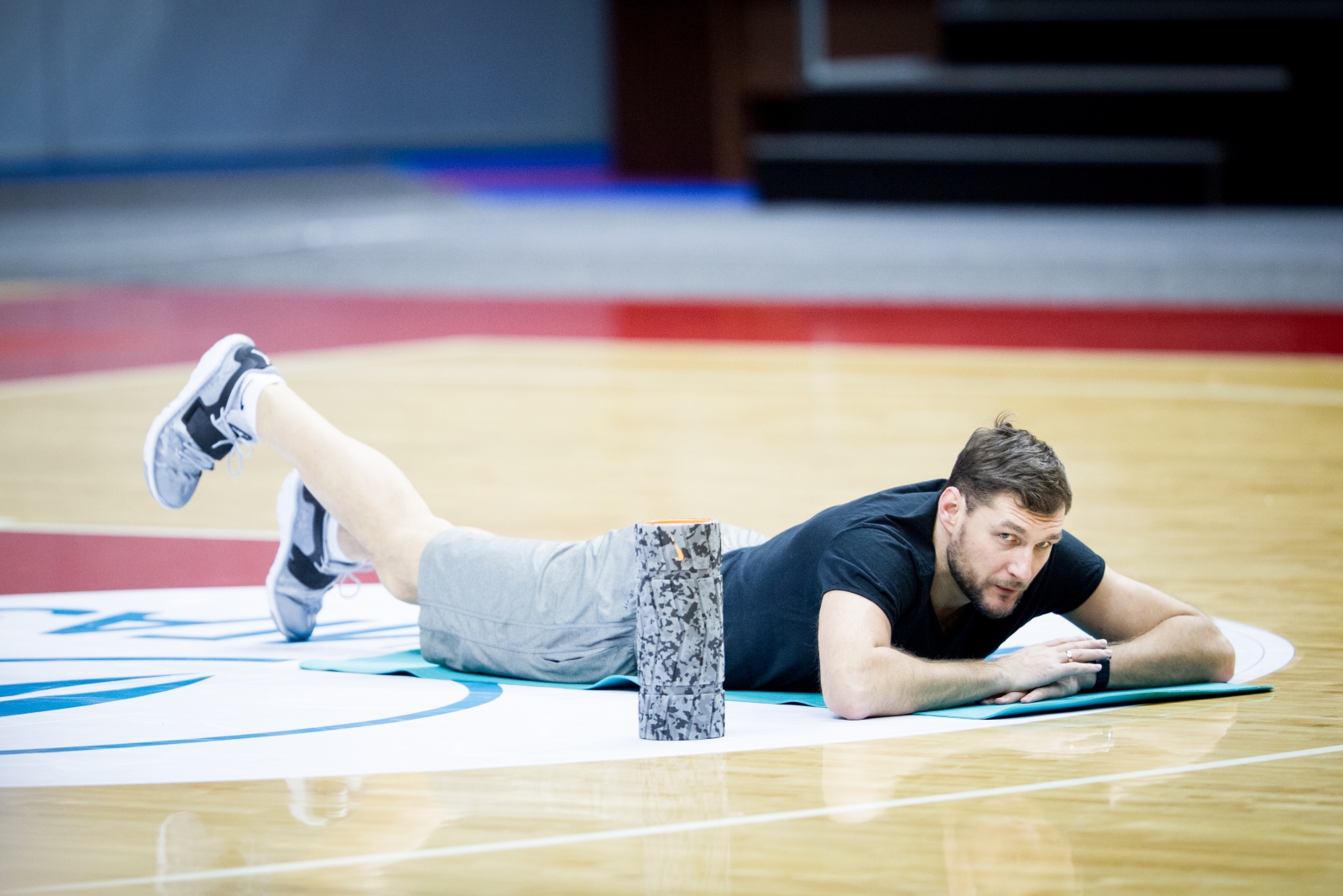 Тренировка основного состава БК «Зенит» перед матчем Единой лиги ВТБ 2015/2016 «Зенит» — «Нимбурк»