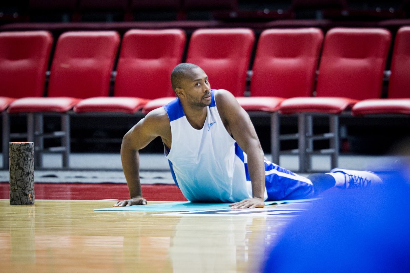 Тренировка основного состава БК «Зенит» перед матчем Единой лиги ВТБ 2015/2016 «Зенит» — «Нимбурк»