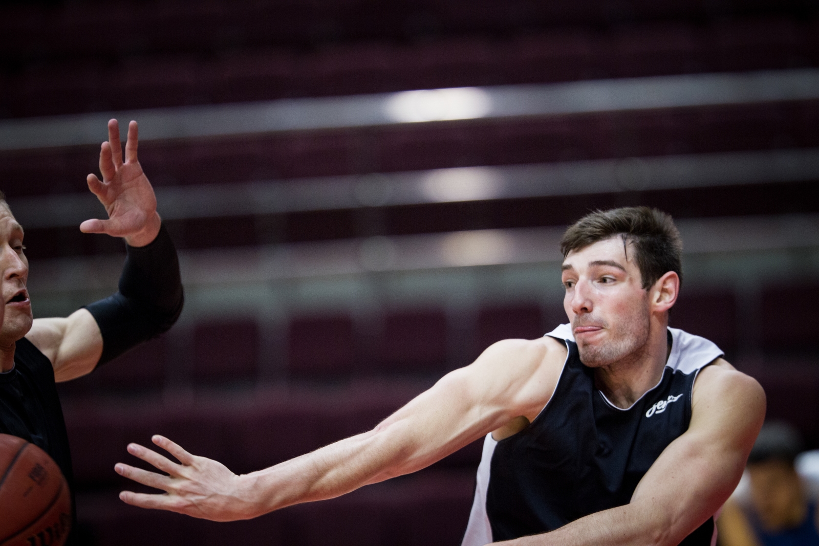 Тренировка основного состава БК «Зенит» перед матчем Единой лиги ВТБ 2015/2016 «Зенит» — «Нимбурк»