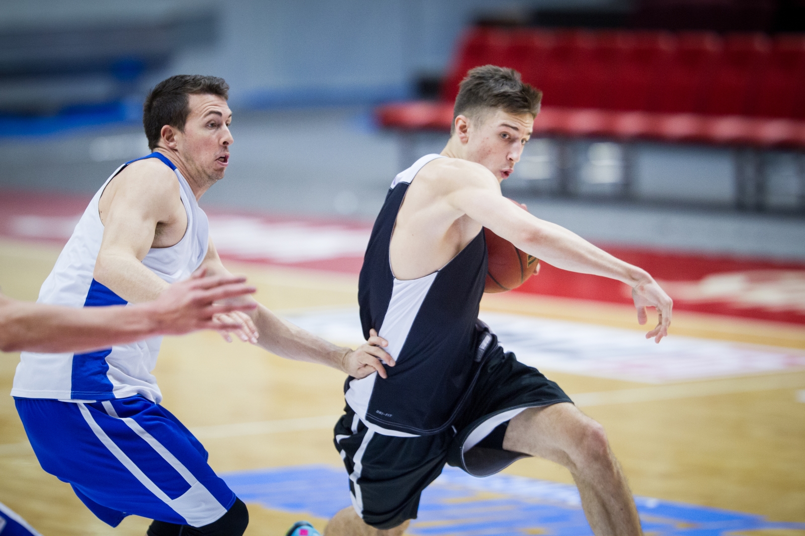 Тренировка основного состава БК «Зенит» перед матчем Единой лиги ВТБ 2015/2016 «Зенит» — «Нимбурк»