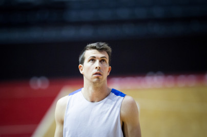 Тренировка основного состава БК «Зенит» перед матчем Единой лиги ВТБ 2015/2016 «Зенит» — «Нимбурк»