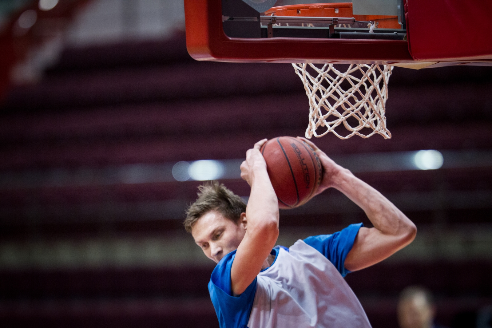 Тренировка основного состава БК «Зенит» перед матчем Единой лиги ВТБ 2015/2016 «Зенит» — «Нимбурк»