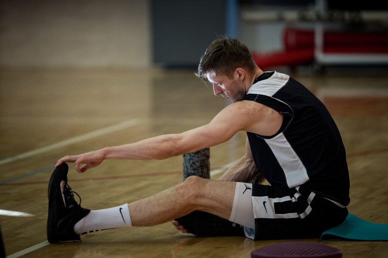 Тренировка основного состава БК «Зенит» перед матчем Единой лиги ВТБ 2015/2016 «Зенит» — ЦСКА