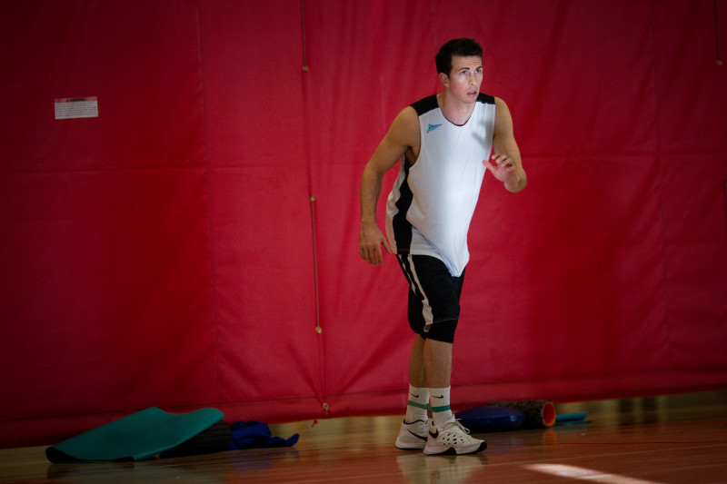 Тренировка основного состава БК «Зенит» перед матчем Единой лиги ВТБ 2015/2016 «Зенит» — ЦСКА