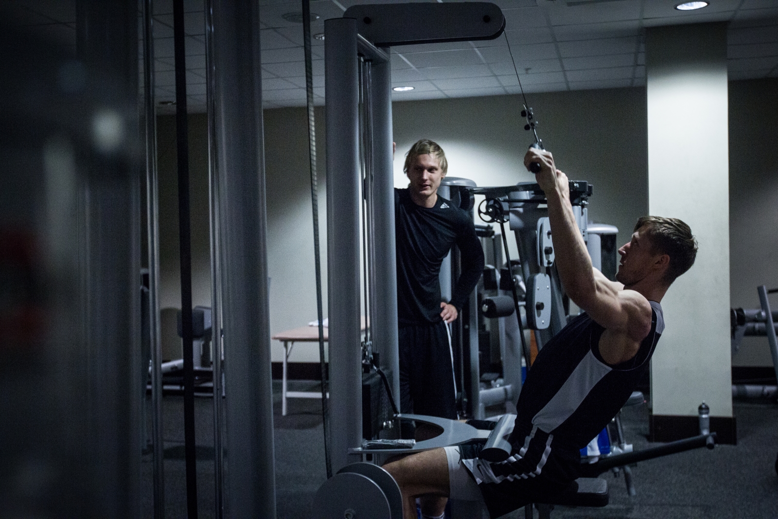 Тренировка основного состава БК «Зенит» перед матчем Единой лиги ВТБ 2015/2016 «Зенит» — ЦСКА