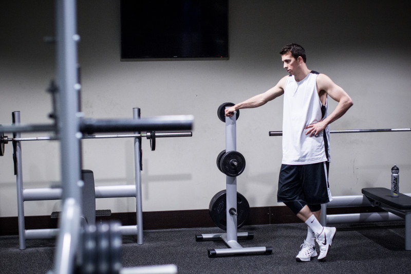 Тренировка основного состава БК «Зенит» перед матчем Единой лиги ВТБ 2015/2016 «Зенит» — ЦСКА