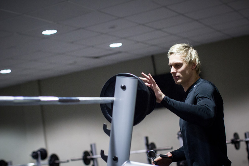 Тренировка основного состава БК «Зенит» перед матчем Единой лиги ВТБ 2015/2016 «Зенит» — ЦСКА