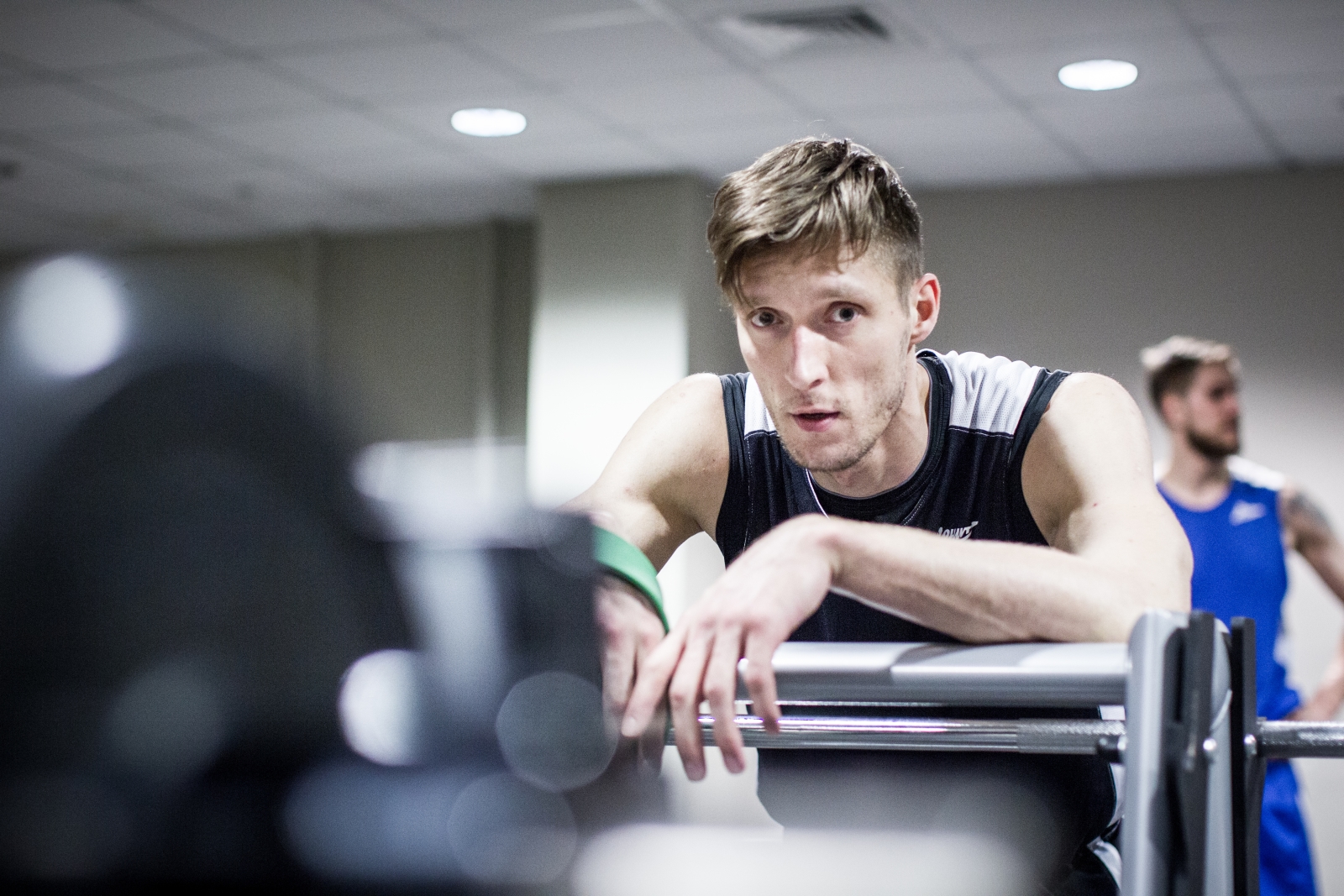 Тренировка основного состава БК «Зенит» перед матчем Единой лиги ВТБ 2015/2016 «Зенит» — ЦСКА