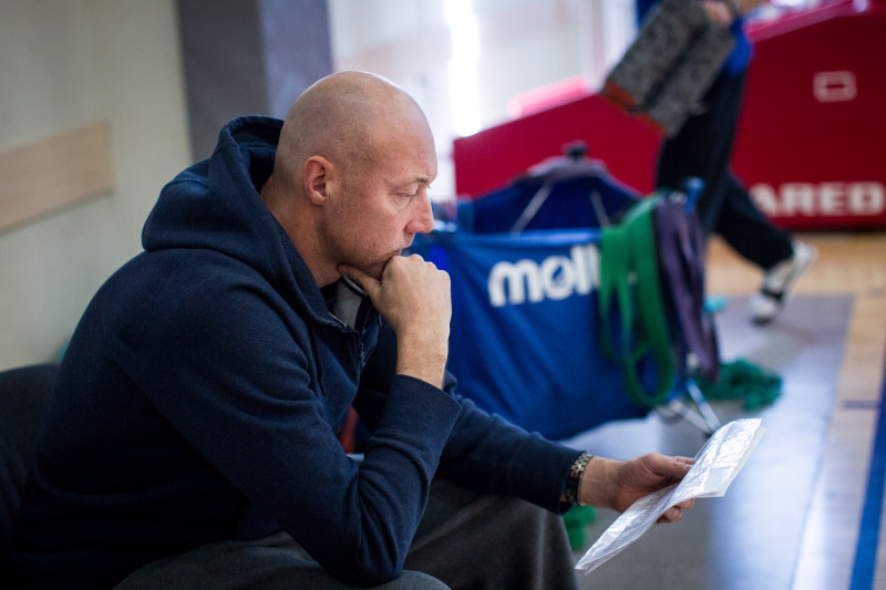 Тренировка основного состава БК «Зенит» перед матчем Единой лиги ВТБ 2015/2016 «Зенит» — ЦСКА