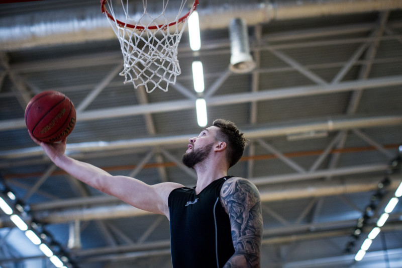 Тренировка основного состава БК «Зенит» перед матчем Единой лиги ВТБ 2015/2016 «Зенит» — ЦСКА