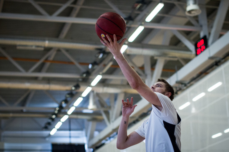 Тренировка основного состава БК «Зенит» перед матчем Единой лиги ВТБ 2015/2016 «Зенит» — ЦСКА