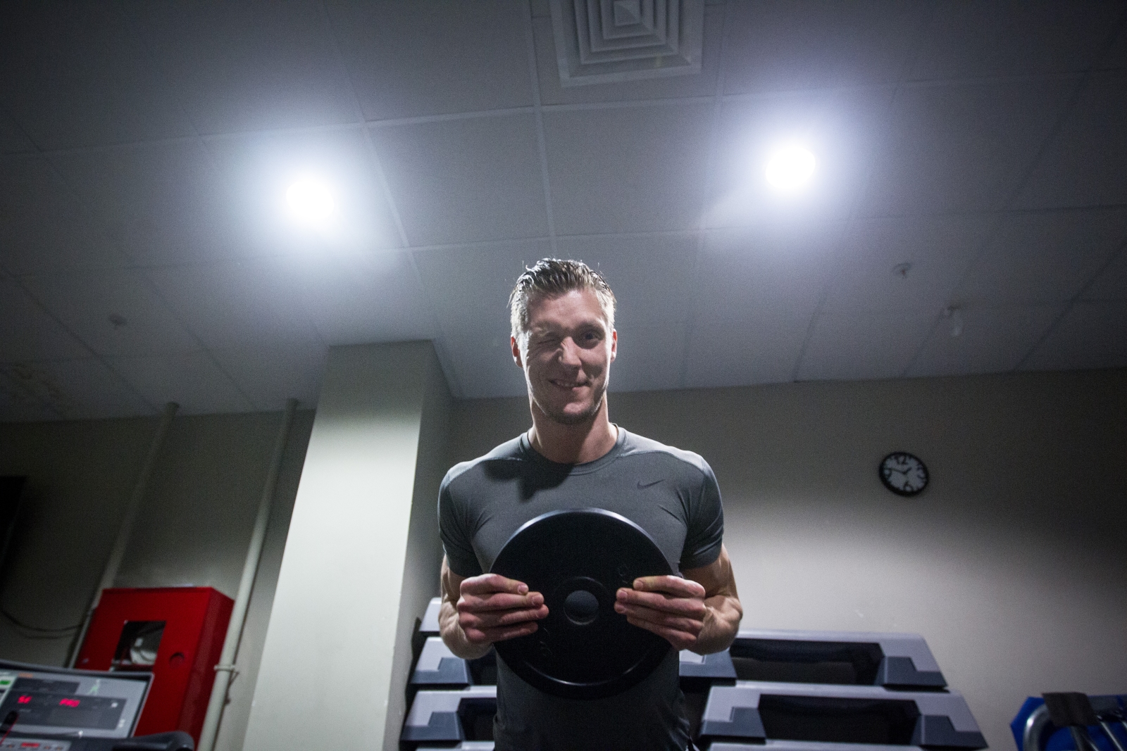 Тренировка основного состава БК «Зенит» перед матчем Единой лиги ВТБ 2015/2016 «Химки» — «Зенит»