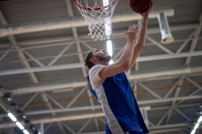 Тренировка основного состава БК «Зенит» перед матчем Единой лиги ВТБ 2015/2016 «Химки» — «Зенит»